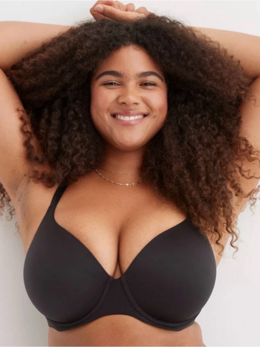 NWT Aerie Everyday Comfort Black Full Coverage Bra, 38B, Black